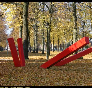 Waves of Bali - Zink -Aluminium - Cuprum. John van Nistelrooij